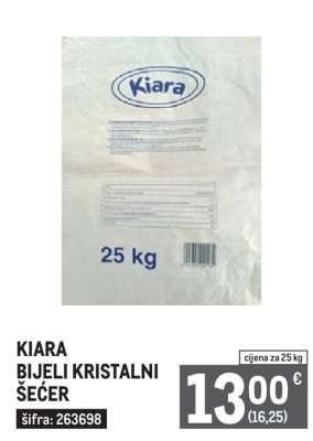 KIARA BIJELI KRISTALNI ŠEĆER