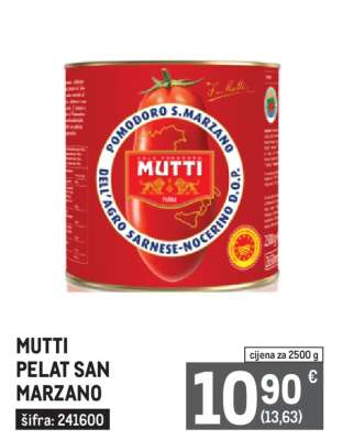 MUTTI PELAT SAN MARZANO