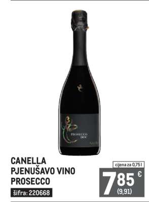 CANELLA Pjenušavo vino Prosecco