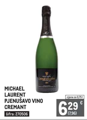 MICHAEL LAURENT PJENUŠAVO VINO CREMANT