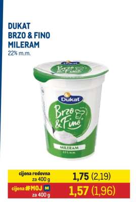 DUKAT Brzo & Fino Mileram