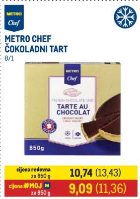 METRO CHEF ČOKOLADNI TART