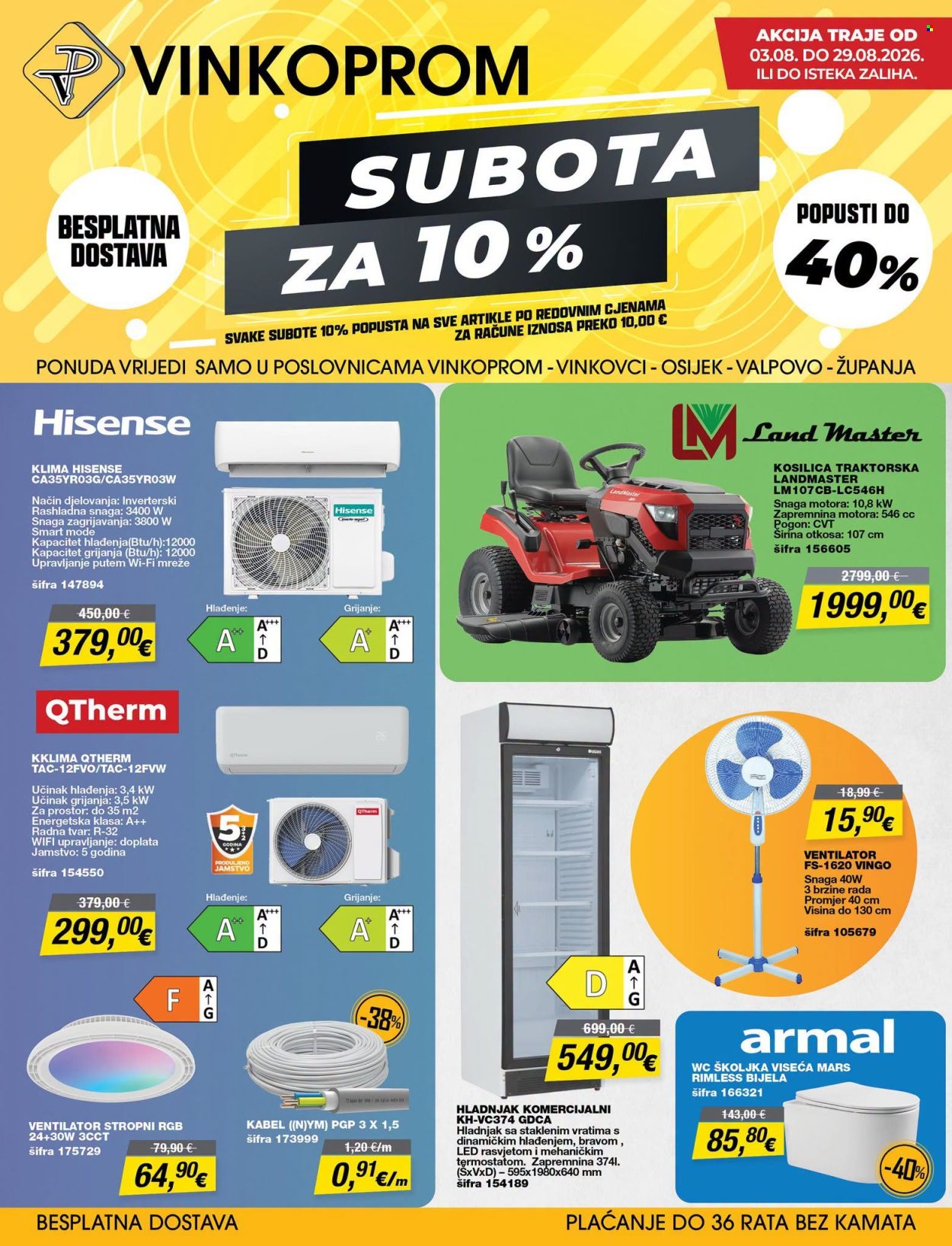 Vinkoprom katalog - 03.08.2026. - 29.08.2026. Stranica 1
