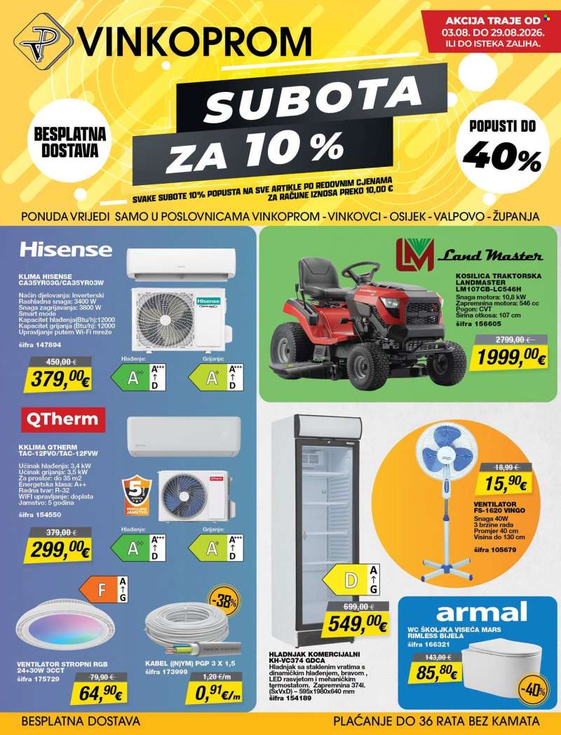 Vinkoprom katalog - 03.08.2026. - 29.08.2026.