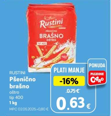 RUSTINI Pšenično brašno