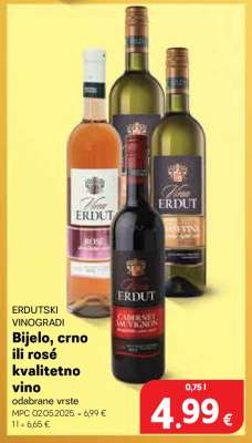 Bijelo, crno ili rose kvalitetno vino