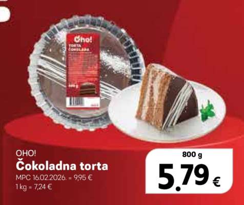 OHO! Čokoladna torta
