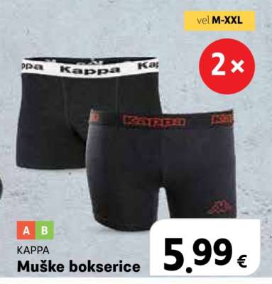 KAPPA Muške bokserice