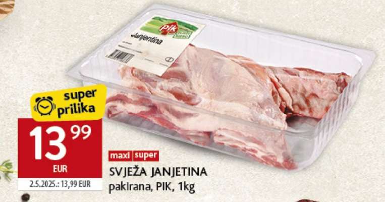 Svježa janjetina