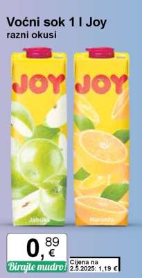 Voćni sok 1 l Joy