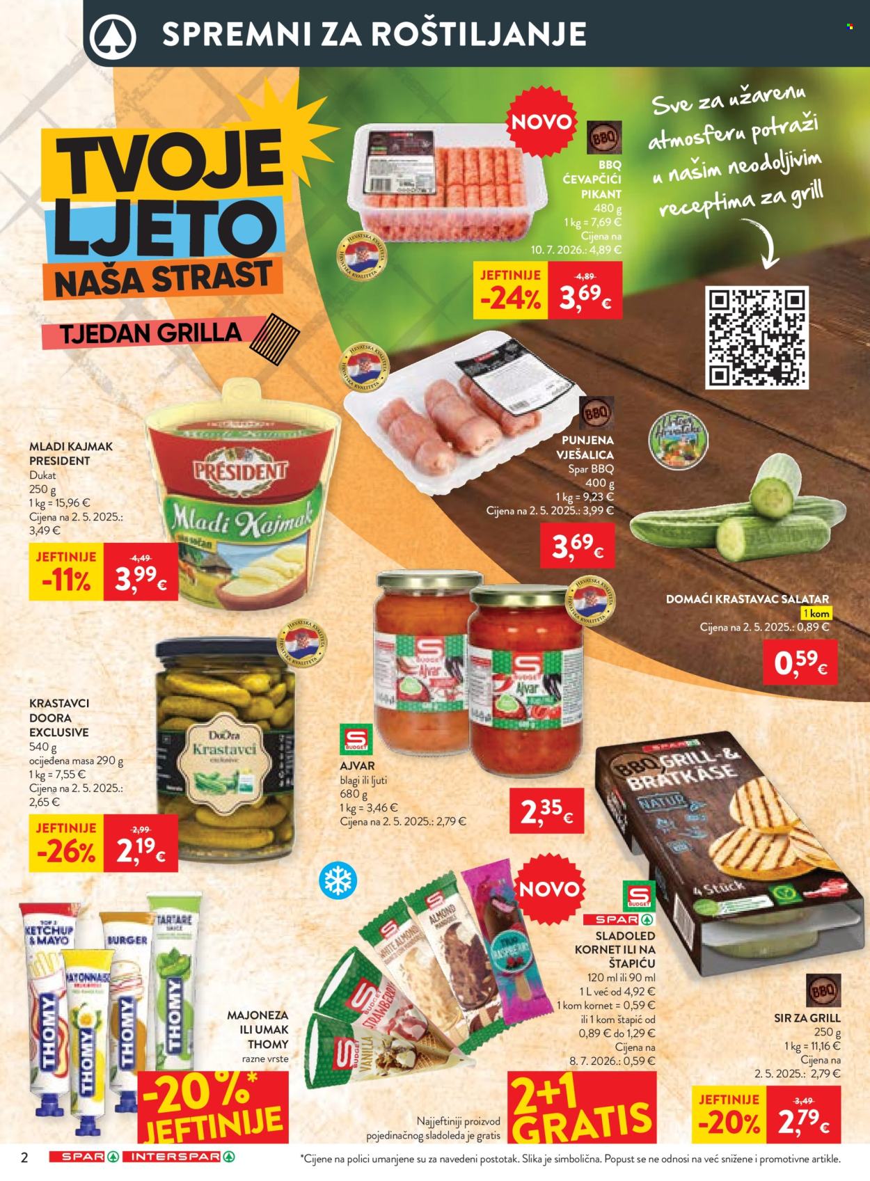 INTERSPAR katalog - 06.08.2026. - 11.08.2026. Stranica 2