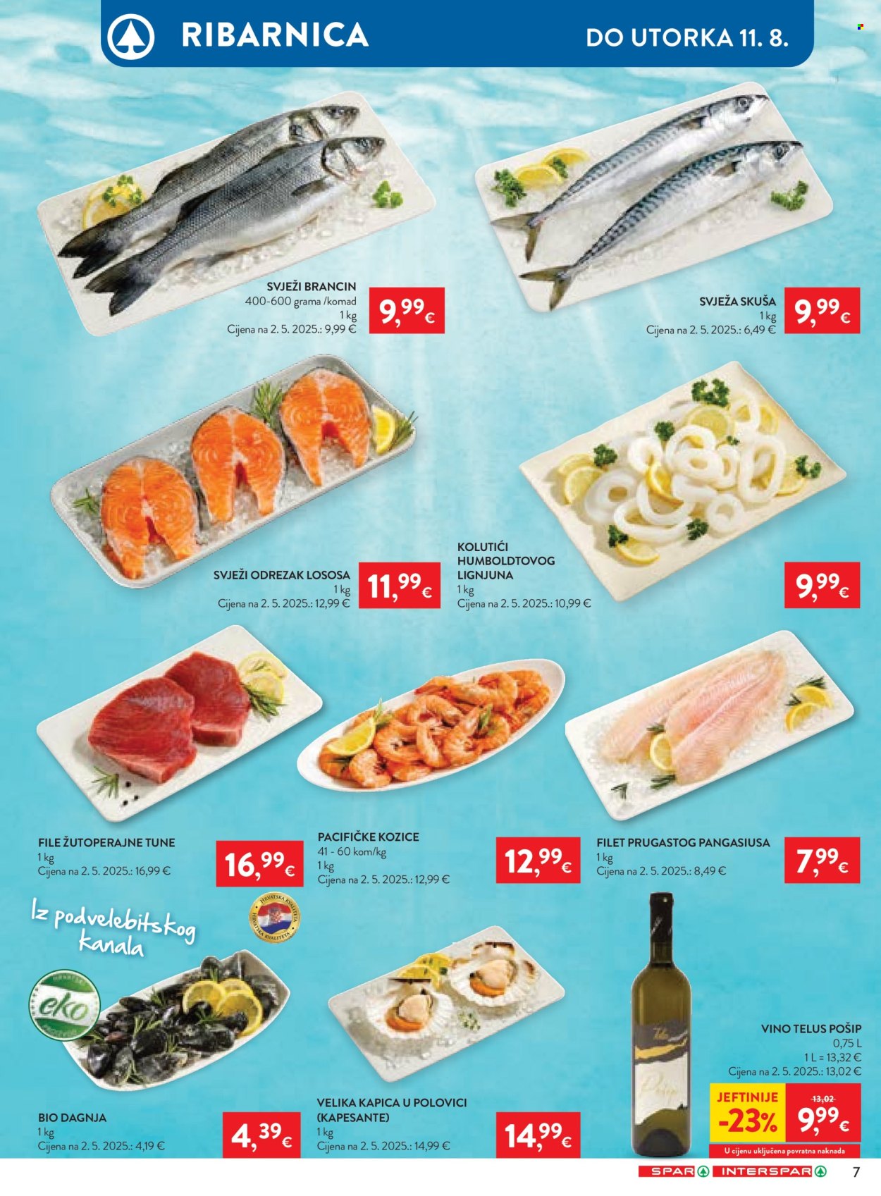 INTERSPAR katalog - 06.08.2026. - 11.08.2026. Stranica 7