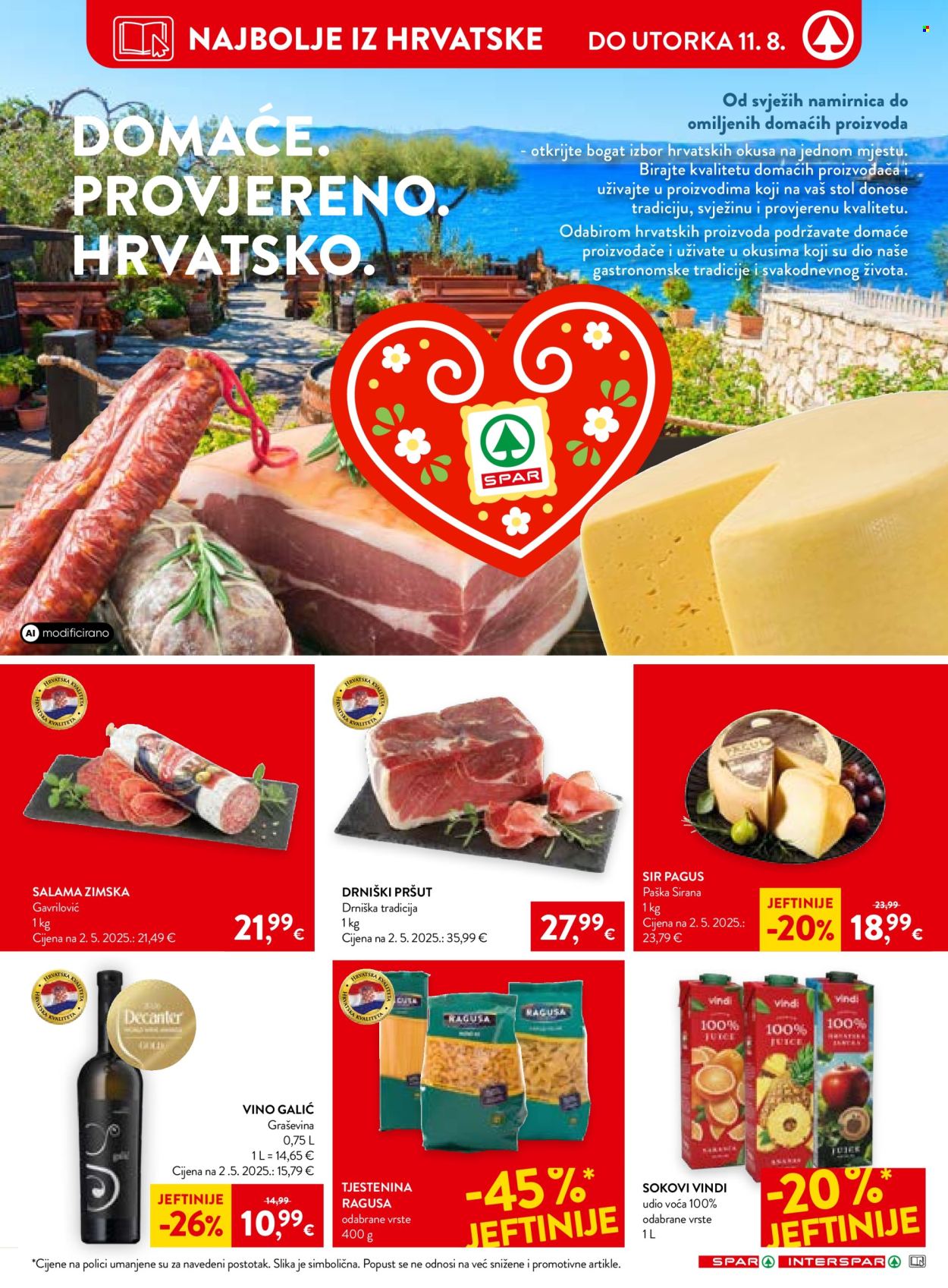 INTERSPAR katalog - 06.08.2026. - 11.08.2026. Stranica 14