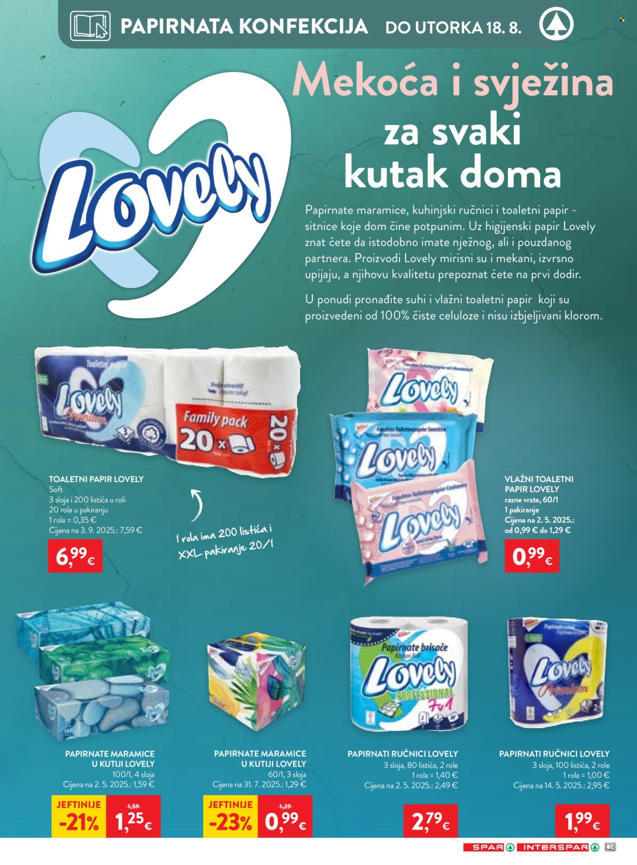 INTERSPAR katalog - 06.08.2026. - 11.08.2026. Stranica 26