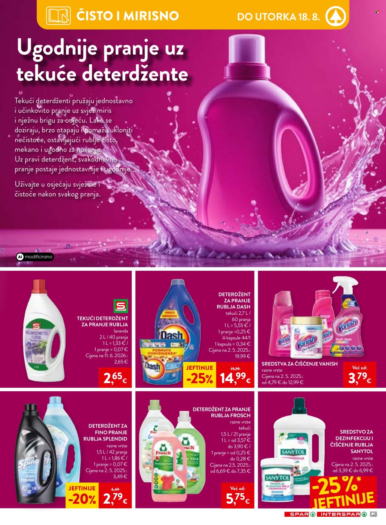 INTERSPAR katalog - 06.08.2026. - 11.08.2026. Stranica 27