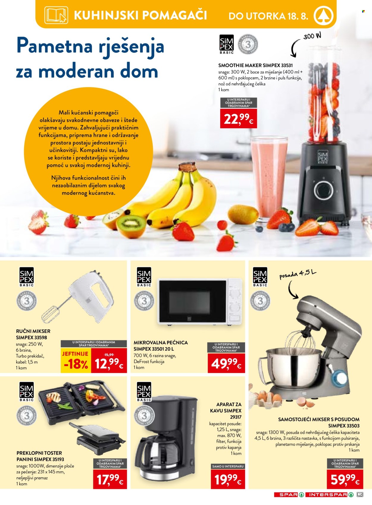 INTERSPAR katalog - 06.08.2026. - 11.08.2026. Stranica 31