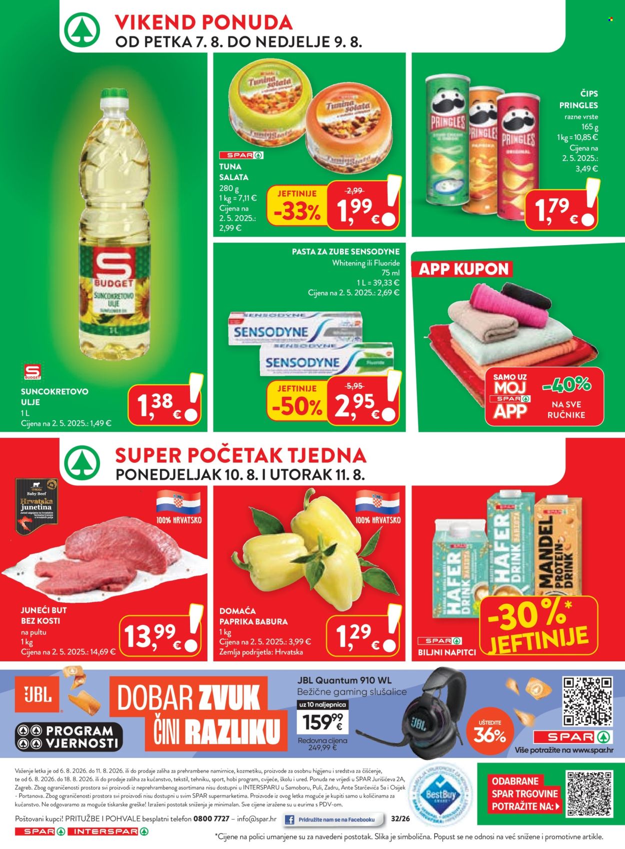 INTERSPAR katalog - 06.08.2026. - 11.08.2026. Stranica 34