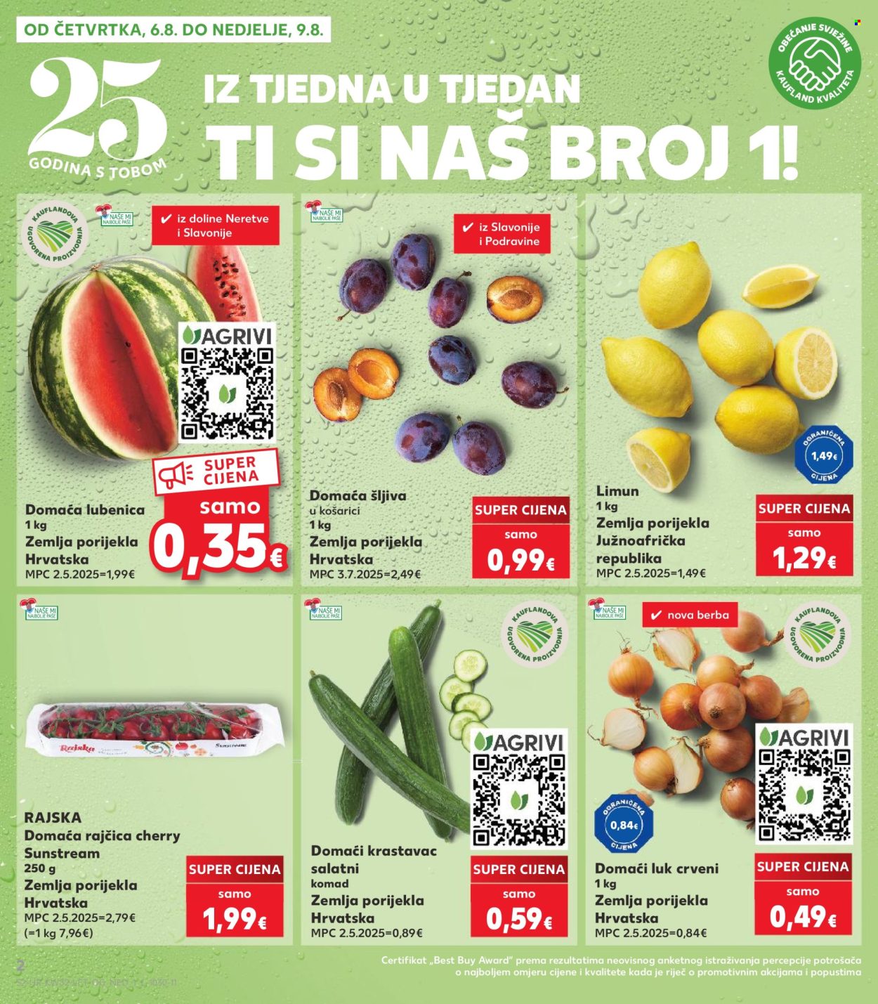 Kaufland katalog - 06.08.2026. - 11.08.2026. Stranica 2