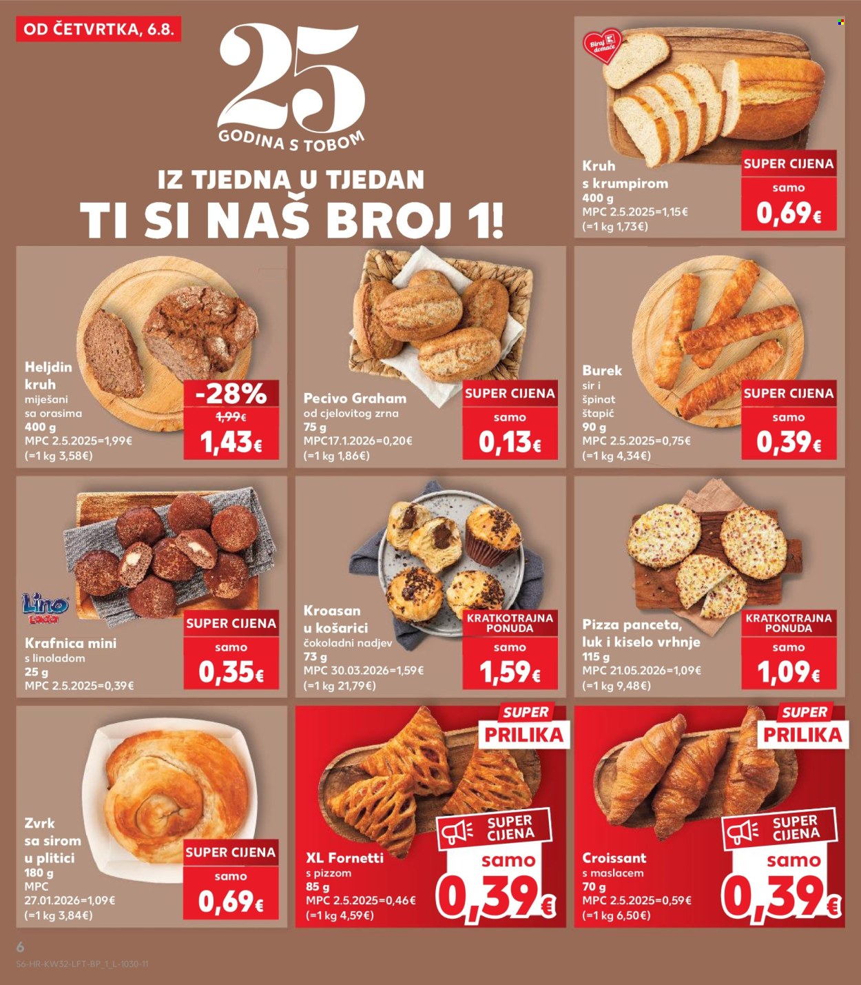 Kaufland katalog - 06.08.2026. - 11.08.2026. Stranica 6