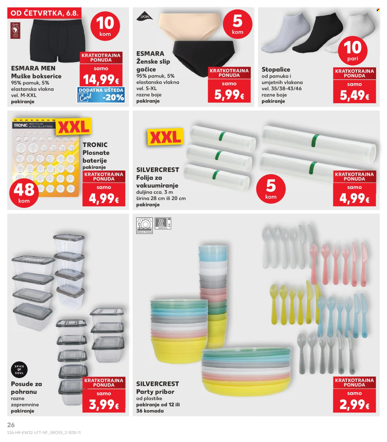 Kaufland katalog - 06.08.2026. - 11.08.2026. Stranica 26