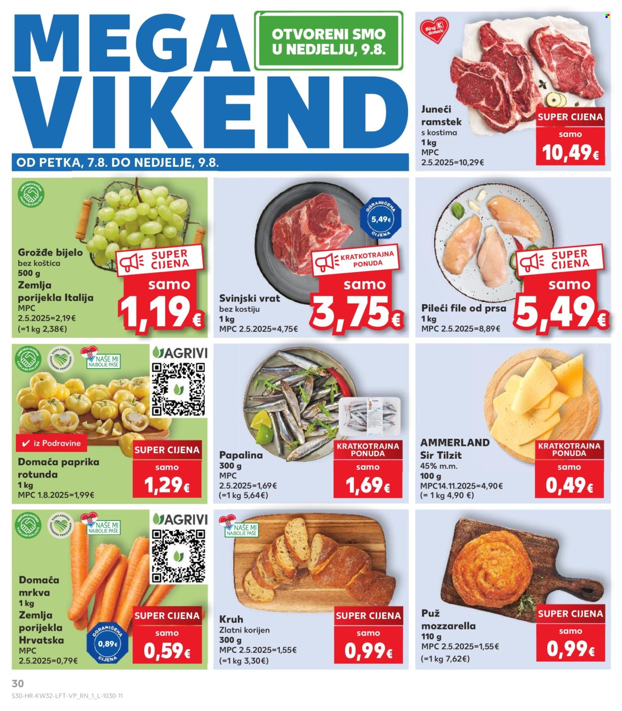 Kaufland katalog - 06.08.2026. - 11.08.2026. Stranica 30