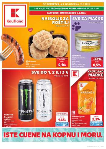 Kaufland katalog - 06.08.2026. - 11.08.2026.