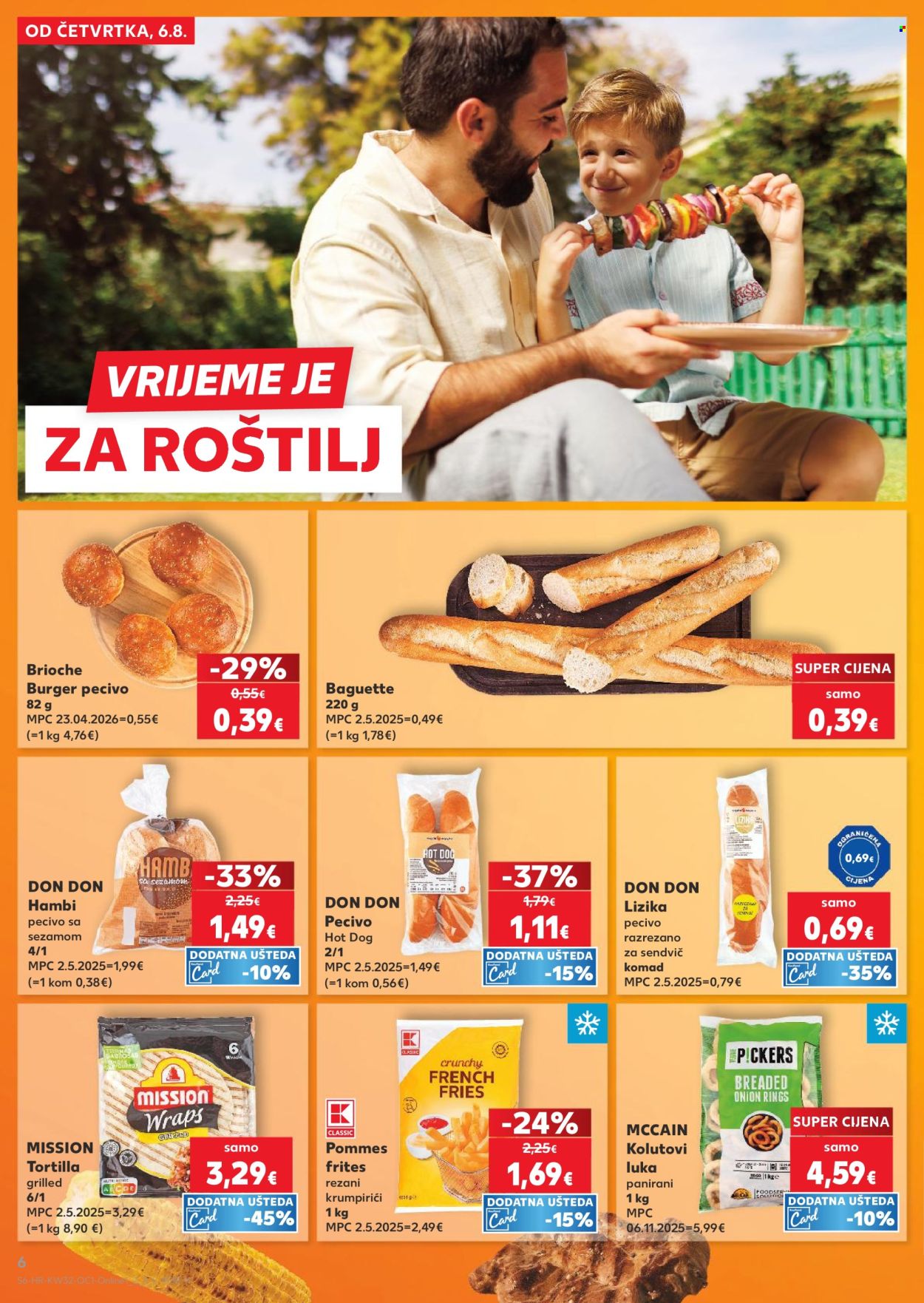Kaufland katalog - 06.08.2026. - 11.08.2026. Stranica 6