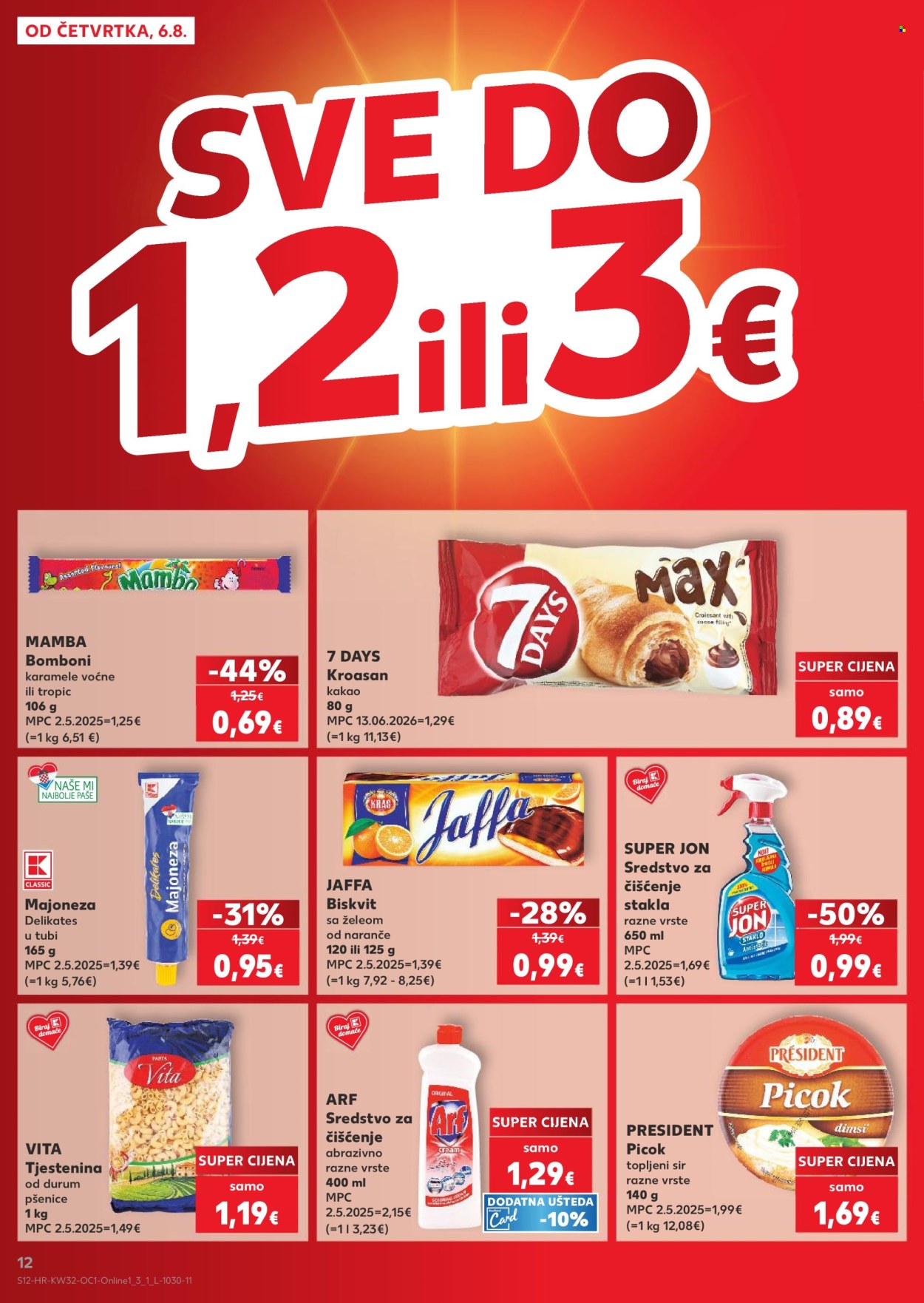 Kaufland katalog - 06.08.2026. - 11.08.2026. Stranica 12