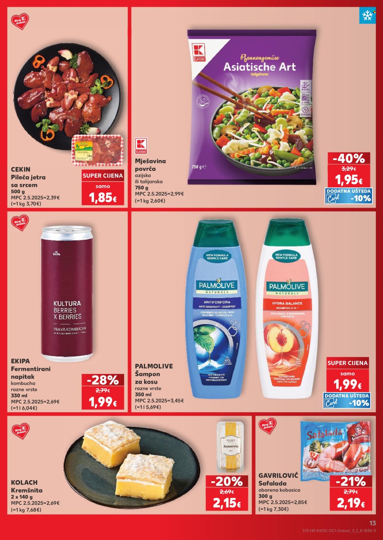 Kaufland katalog - 06.08.2026. - 11.08.2026. Stranica 13