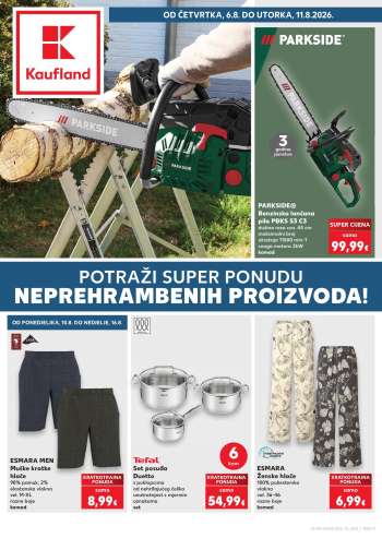 Kaufland katalog - 06.08.2026. - 11.08.2026.
