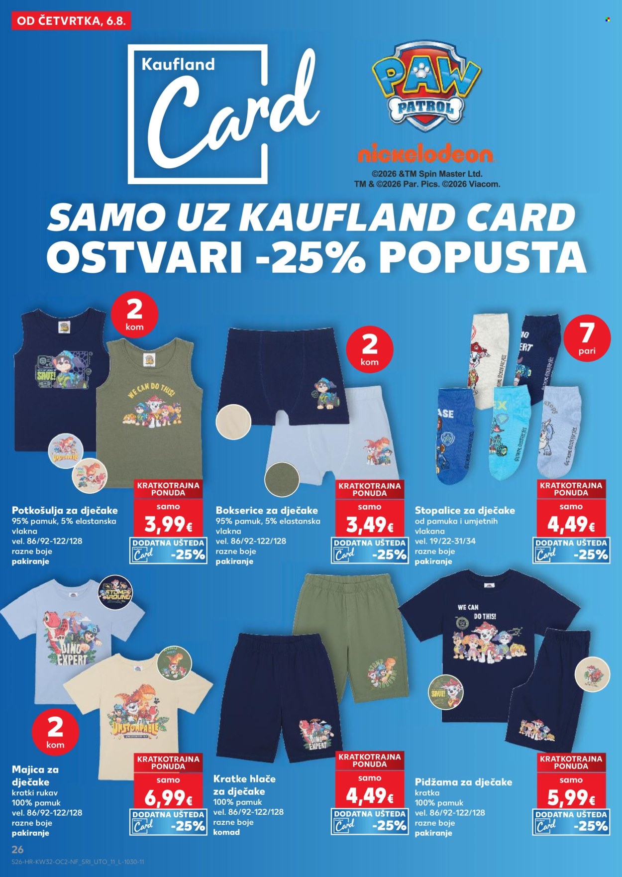 Kaufland katalog - 06.08.2026. - 11.08.2026. Stranica 26