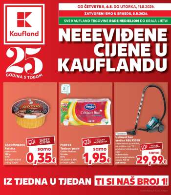 Kaufland katalog - 06.08.2026. - 11.08.2026.