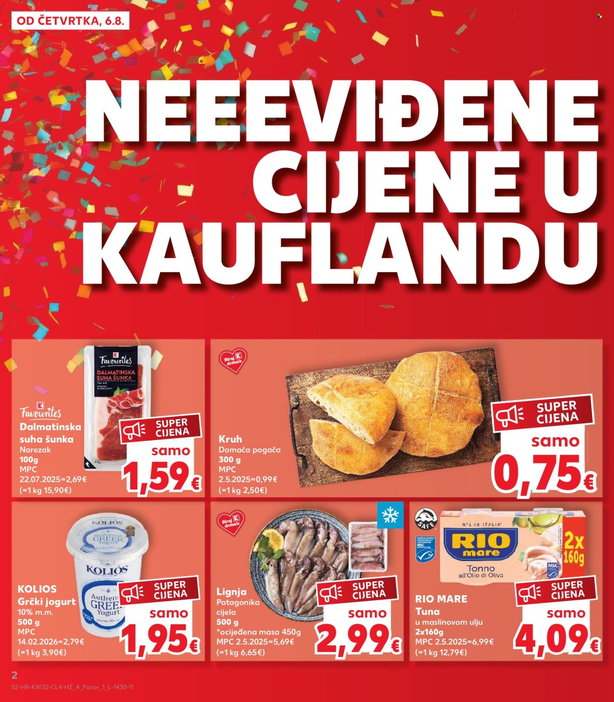 Kaufland katalog - 06.08.2026. - 11.08.2026. Stranica 2