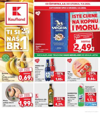 Kaufland katalog - 06.08.2026. - 11.08.2026.