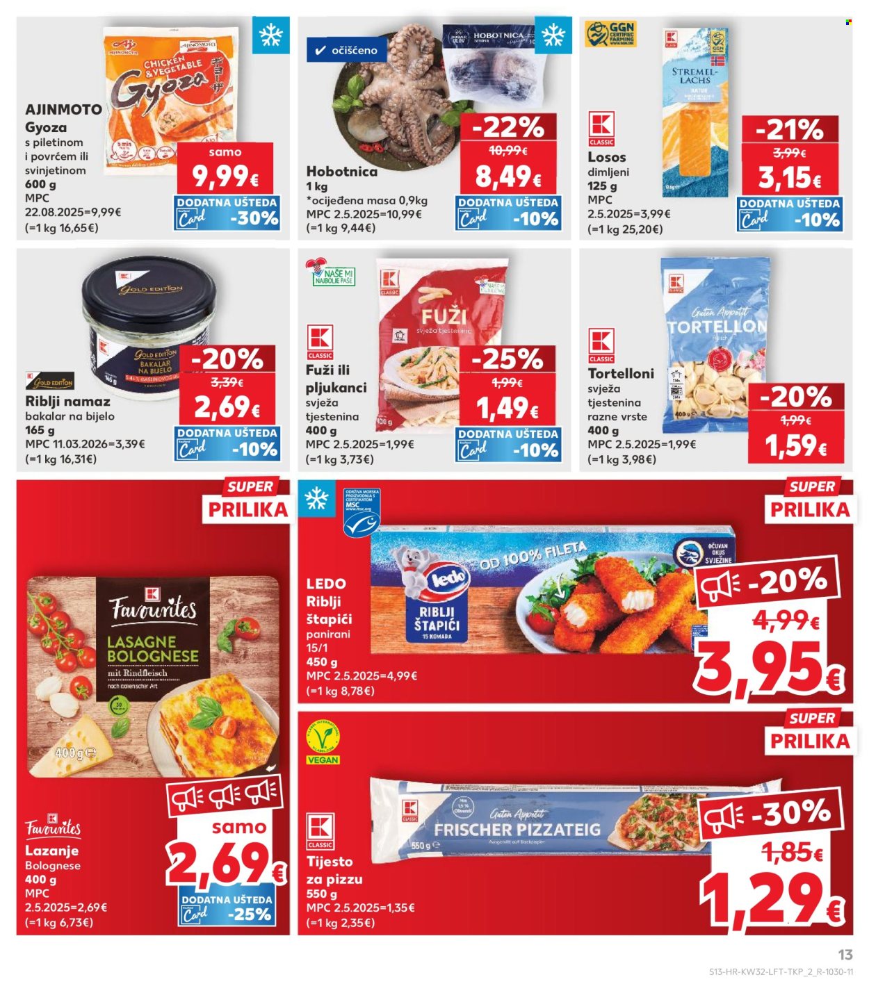 Kaufland katalog - 06.08.2026. - 11.08.2026. Stranica 13