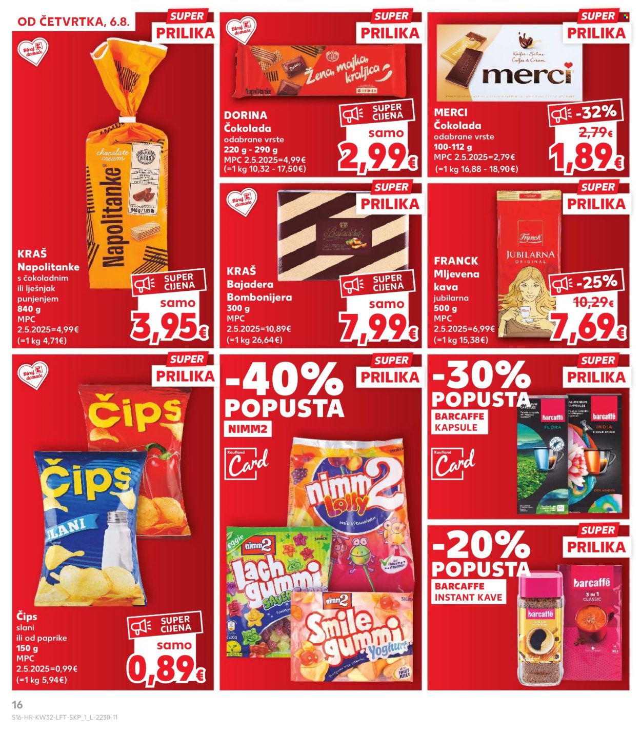 Kaufland katalog - 06.08.2026. - 11.08.2026. Stranica 16