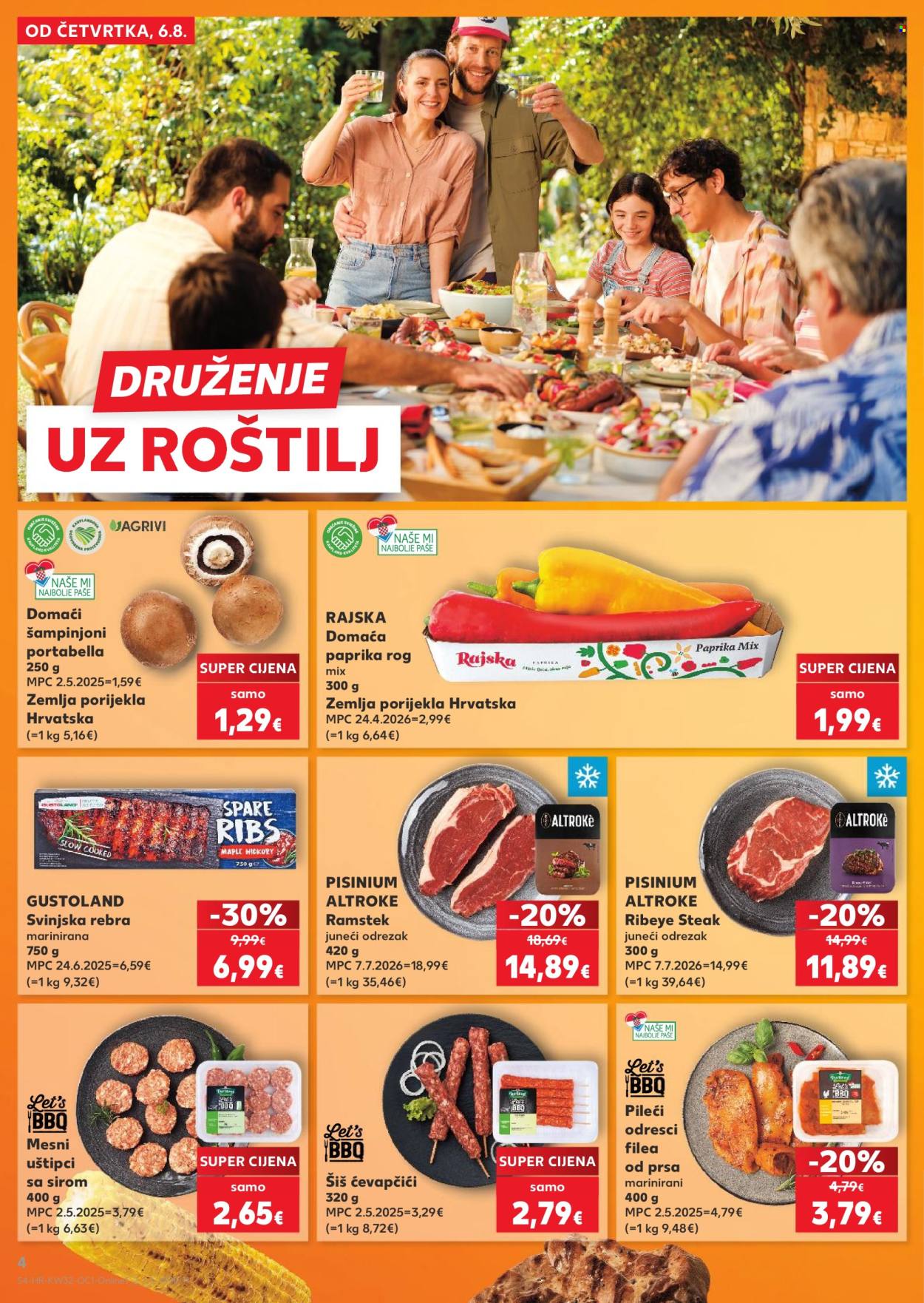 Kaufland katalog - 06.08.2026. - 11.08.2026. Stranica 4