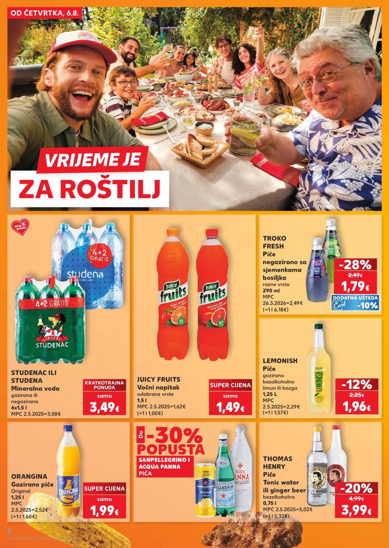 Kaufland katalog - 06.08.2026. - 11.08.2026. Stranica 8