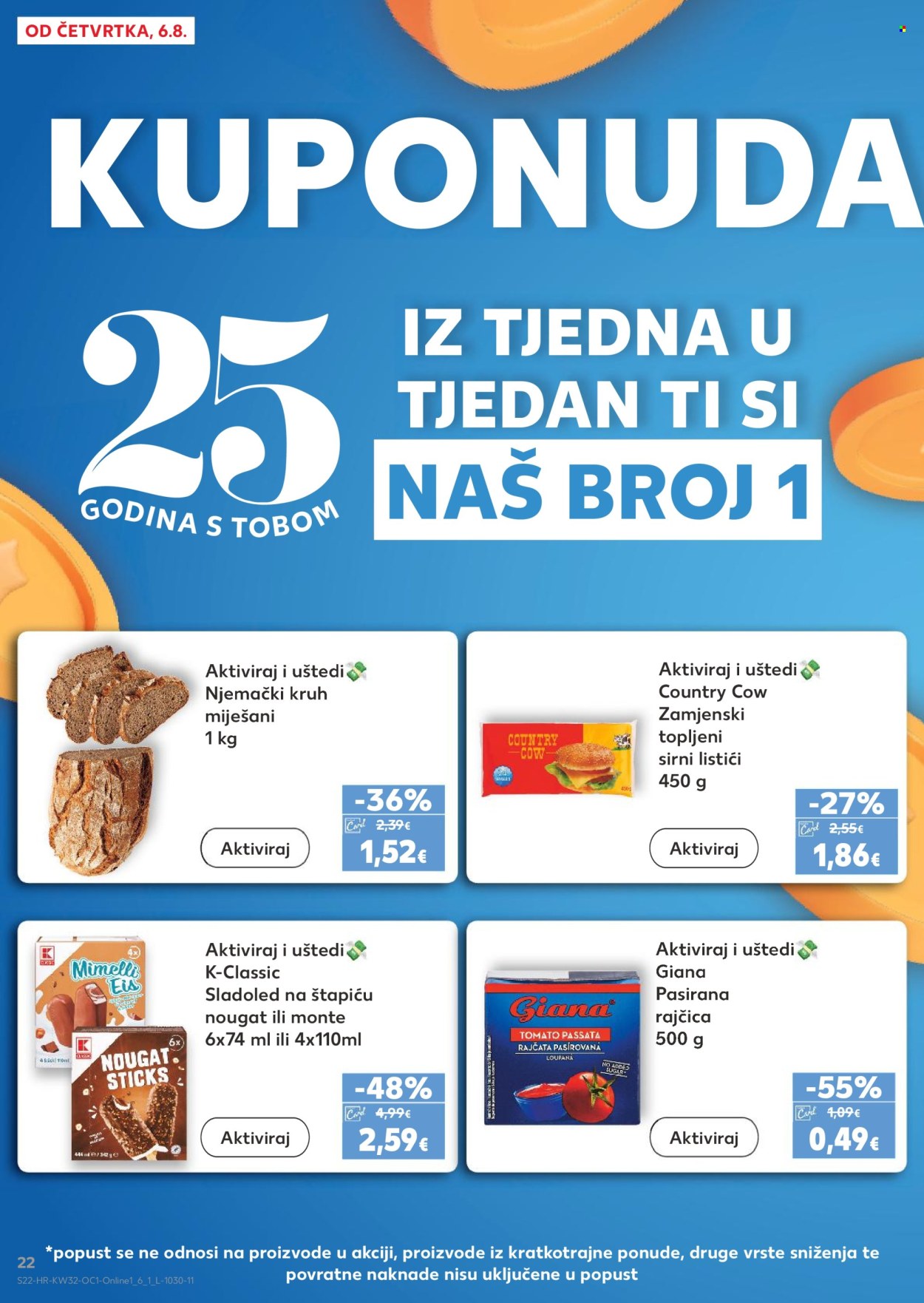 Kaufland katalog - 06.08.2026. - 11.08.2026. Stranica 22
