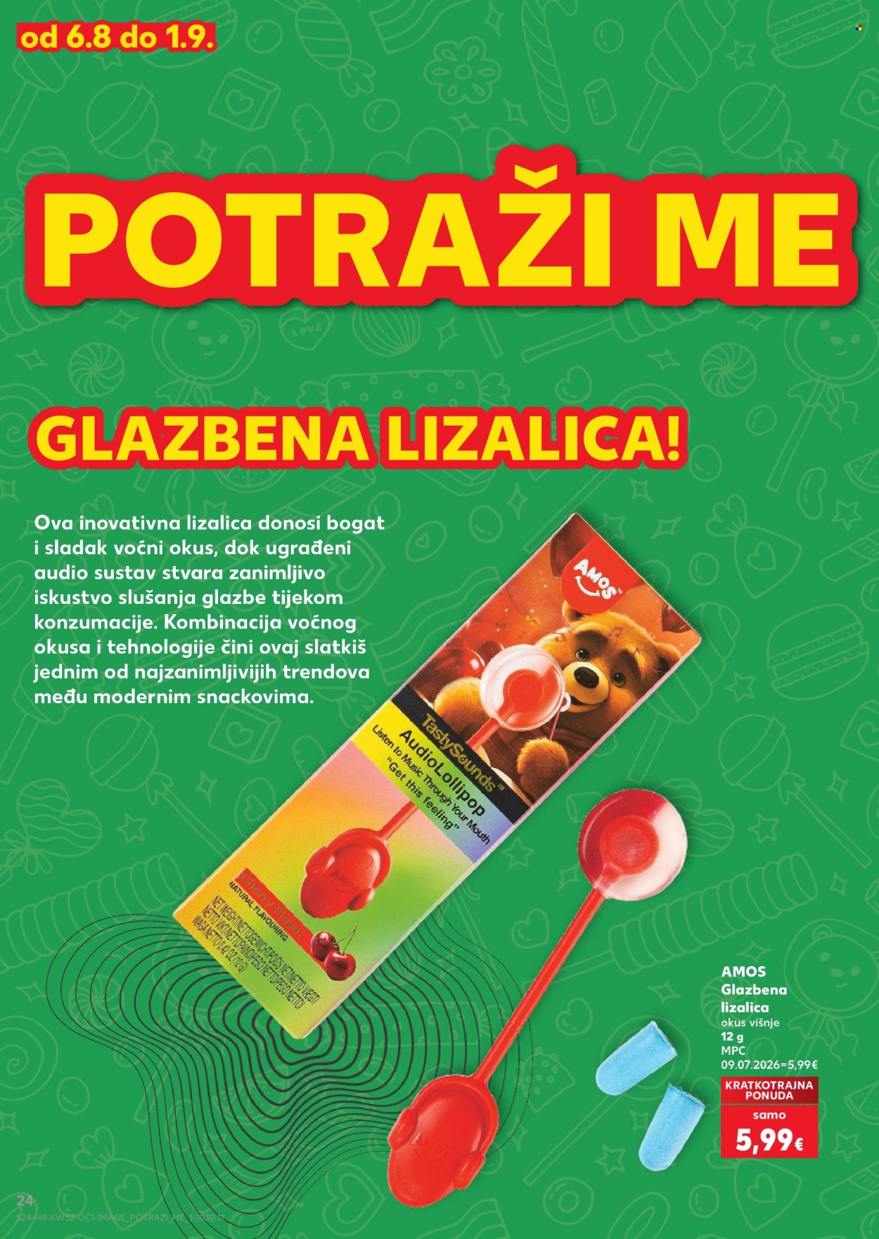 Kaufland katalog - 06.08.2026. - 11.08.2026. Stranica 24