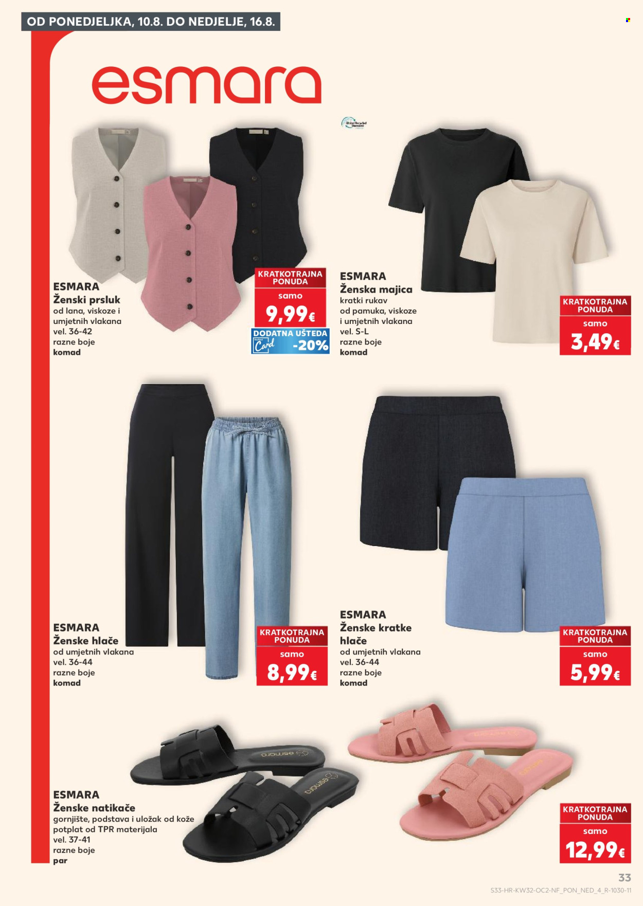 Kaufland katalog - 06.08.2026. - 11.08.2026. Stranica 33