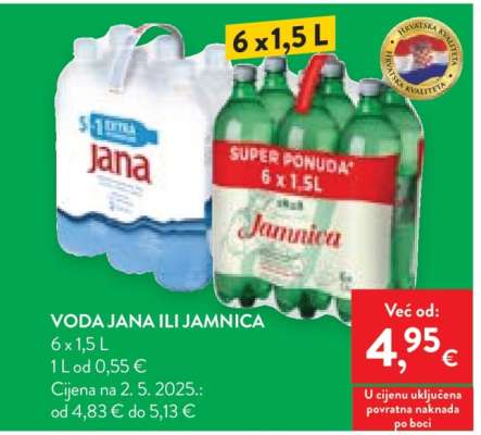 Voda Jana ili Jamnica