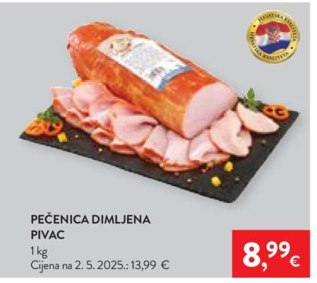 Pečenica dimljena Pivac