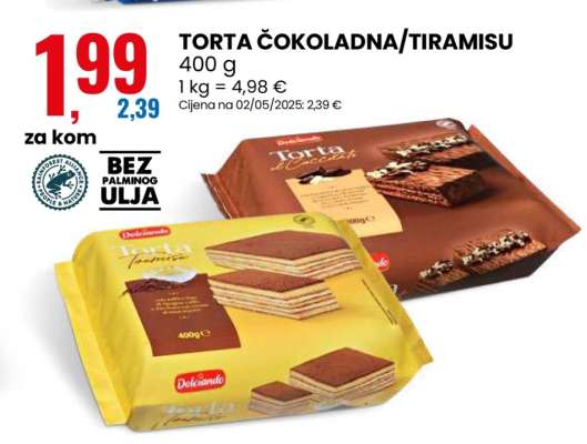 TORTA ČOKOLADNA/TIRAMISU