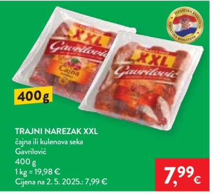 Trajni narezak XXL