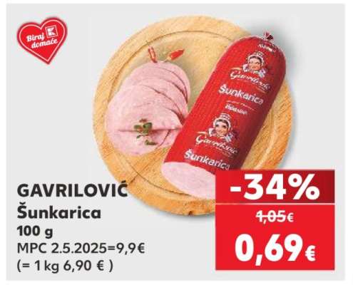 GAVRILOVIĆ Šunkarica