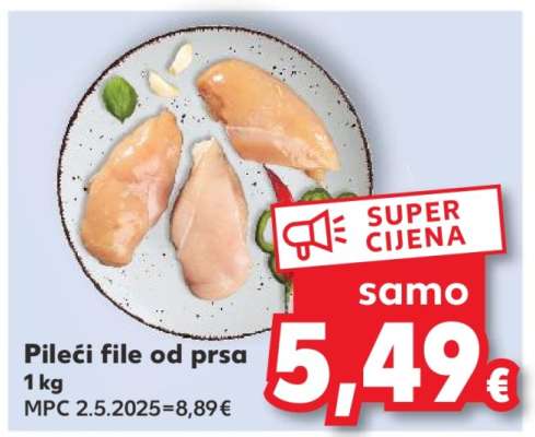 Pileći file od prsa