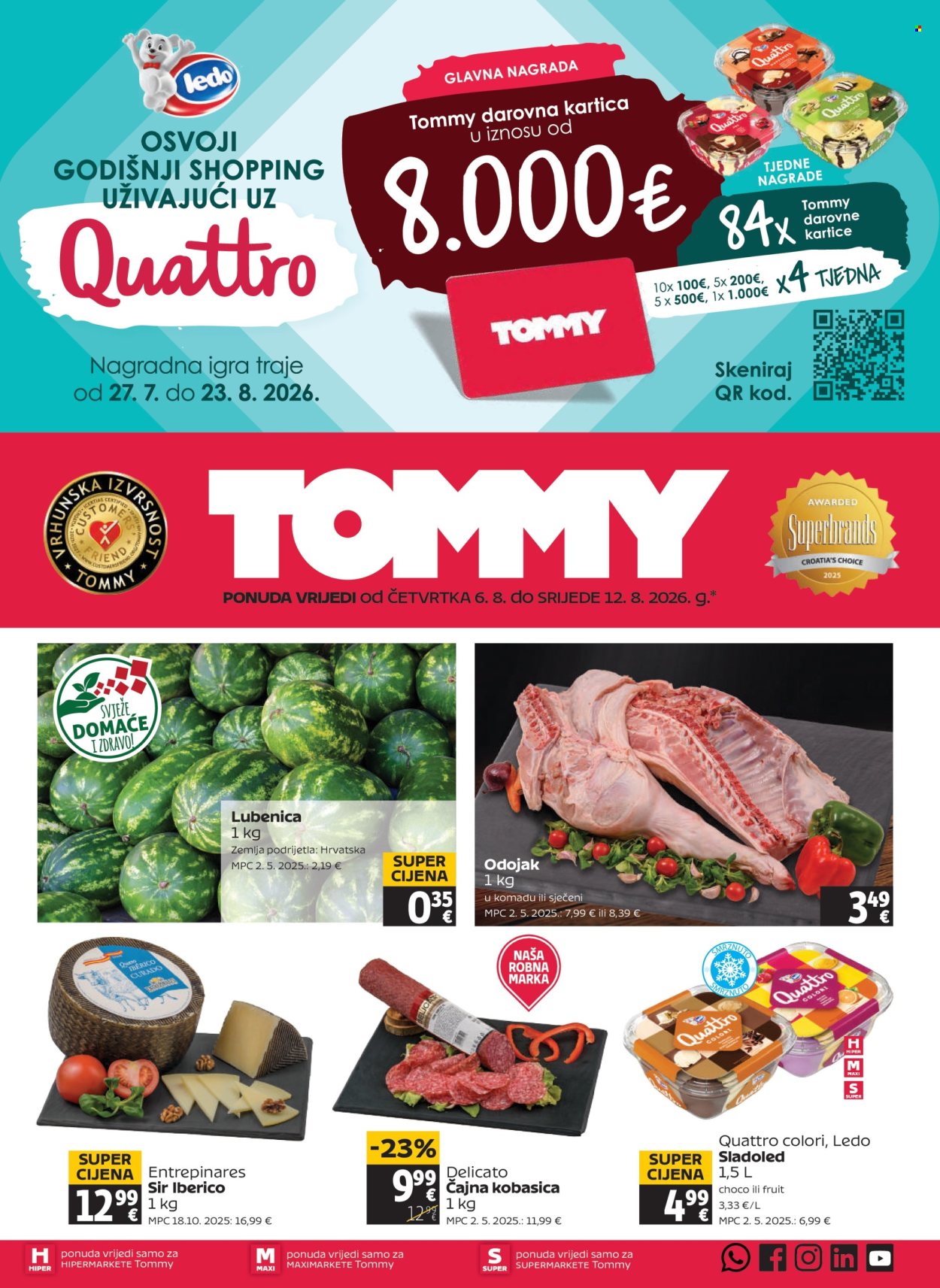 Tommy katalog - 06.08.2026. - 12.08.2026. Stranica 1