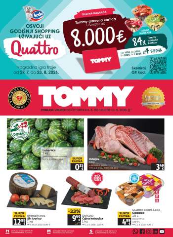 Tommy katalog - 06.08.2026. - 12.08.2026.