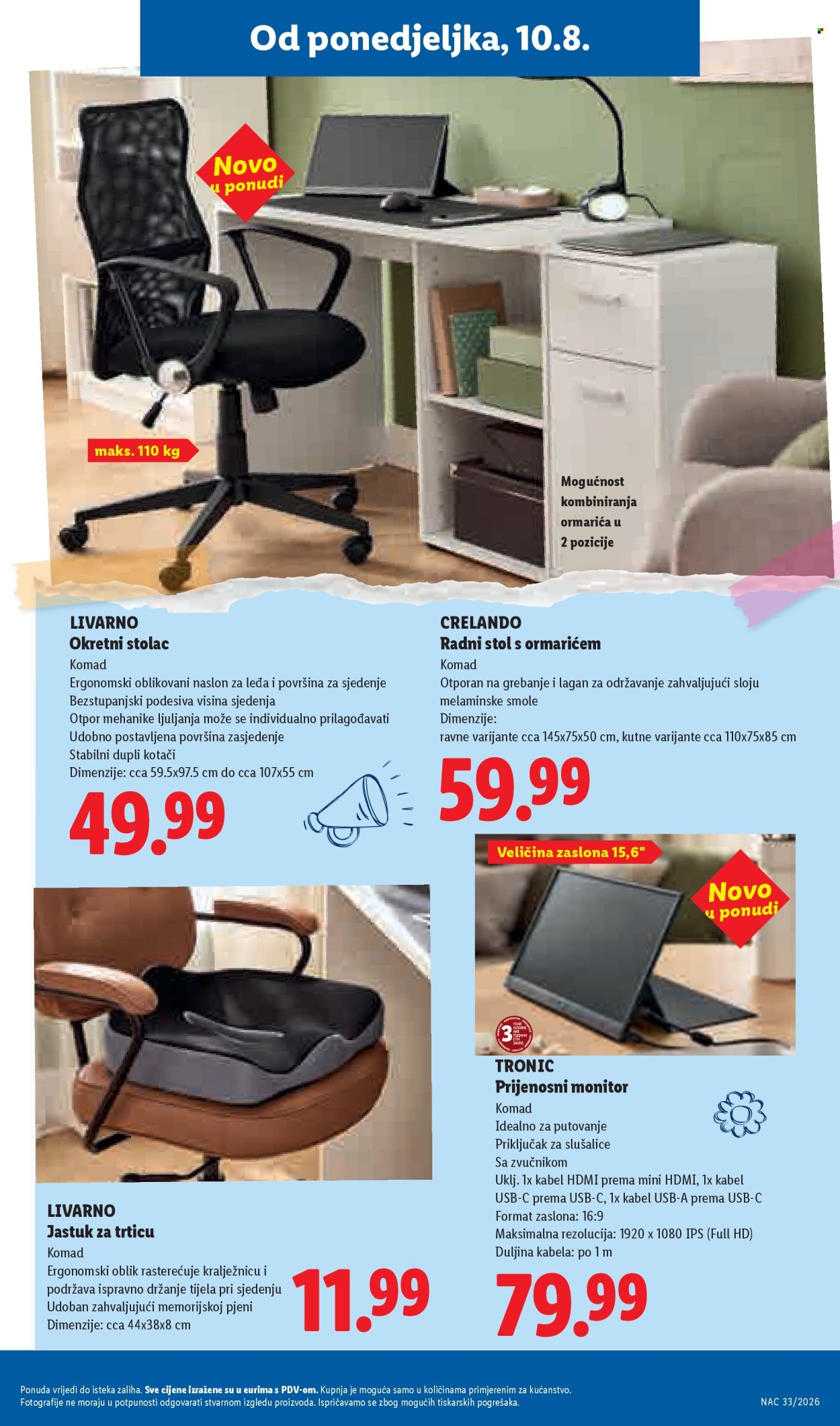 Lidl katalog - 10.08.2026. - 16.08.2026. Stranica 33